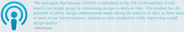 FloEFD testimonial for NX